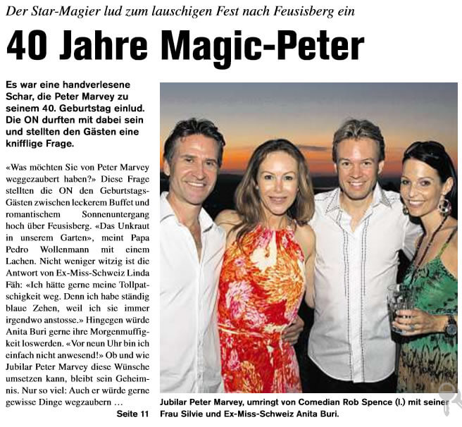 25.08.2011 - 40 Jahre Magic Peter